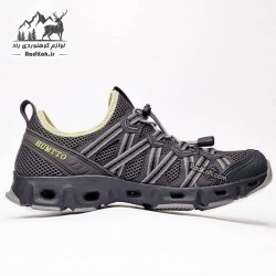 صندل پیاده روی مردانه هامتو مدل 610049A-14 رنگ خاکستری تیره
