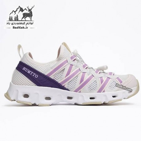 کفش آبنوردی زنانه هامتو مدل 610049B-7 رنگ سفید/بنفش