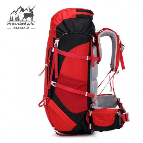 کوله پشتی کوهنوردی 45+5 لیتری snowhawk k2-Star رنگ قرمز