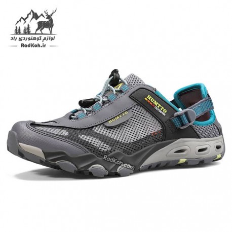 صندل آبنوردی مردانه هامتو مدل HT1605-6 رنگ طوسی