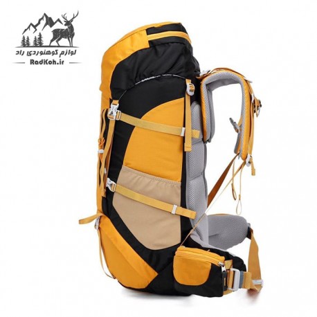 کوله پشتی 45+5 لیتری snowhawk k2-Star رنگ زرد