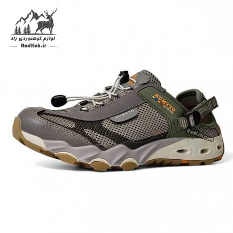 صندل هومتو مدل HT1605-9 رنگ خاکستری/سبز