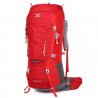 کوله پشتی کوهنوردی 65+10 لیتری snowhawk Sirwan KA-8099 رنگ قرمز