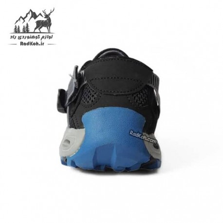 کفش هامتو پیاده روی مردانه مدل HT1605-11 رنگ مشکی/آبی