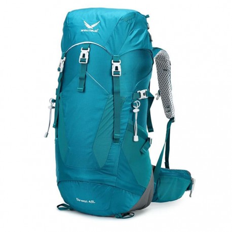 خرید کوله پشتی کوهنوردی 45 لیتری snowhawk Sirwan KA-8133 رنگ سبزآبی