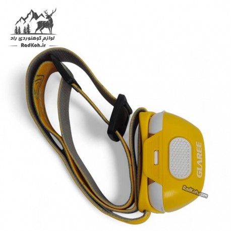 چراغ پیشانی هدلایت گلاری مدل L60H رنگ زرد