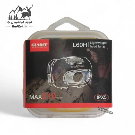 خرید چراغ پیشانی گلاری مدل L60H رنگ زرد