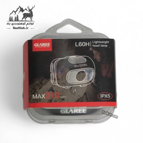 چراغ پیشانی مکانیکی هدلایت گلاری مدل L60H رنگ مشکی