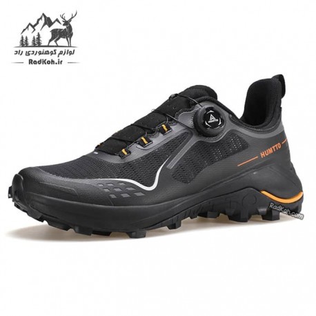 کفش پیاده روی مردانه هامتو مدل 850930A-1 بند دیسکی رنگ مشکی