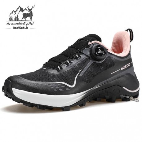 کفش پیاده روی زنانه هامتو مدل 850930B-1 بند دیسکی رنگ مشکی