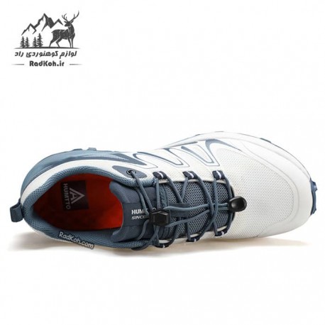 کفش طبیعت گردی مردانه هومتو مدل 850929A-2 رنگ سفید/سرمه ای