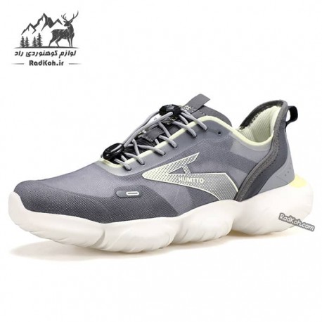 کفش تابستانی مردانه هامتو مدل 350273A-2 رنگ خاکستری/سفید