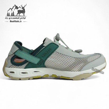 صندل پیاده روی هامتو زنانه مدل 2605-16 رنگ طوسی/سبز