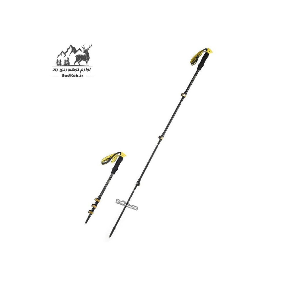 باتوم طبیعت گردی کلیپسی اسنوهاک مدل SN-T0114 رنگ زرد