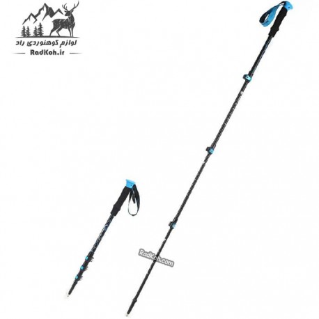 باتوم طبیعت گردی کلیپسی اسنوهاک مدل SN-T0114 رنگ آبی