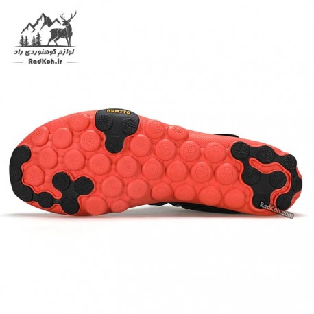 کفش هامتو مردانه مدل 350188A-1 رنگ مشکی/نارنجی