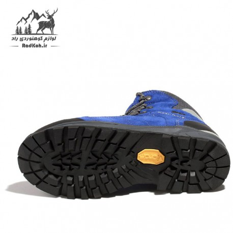 کفش کوهنوردی ساق بلند زنانه snowhawk rozhan رنگ آبی