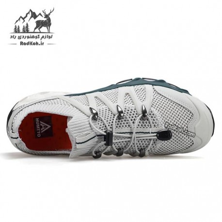 کفش هامتو مدل 620829A-6 رنگ طوسی/سبز تیره