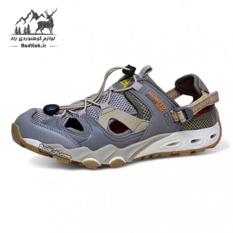 کفش هامتو مردانه مدل 630261A-11 رنگ طوسی/سبز