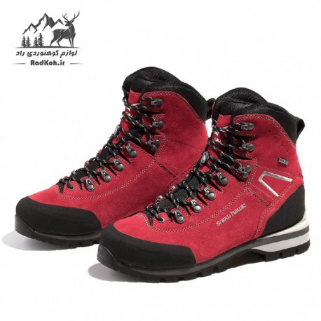 کفش کوهنوردی مردانه snowhawk derak رنگ قرمز