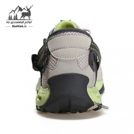 کفش مردانه مدل humtto 630101A-2 رنگ کرم(بژ)/سبز فسفری