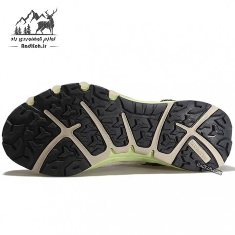 کفش هامتو مردانه مدل 630101A-2 رنگ کرم(بژ)/سبز فسفری