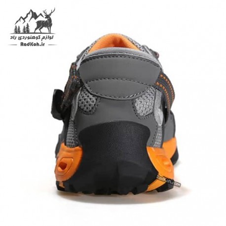 کفش آب نوردی مردانه هومتو مدل humtto 630101A-3 رنگ خاکستری تیره/نارنجی