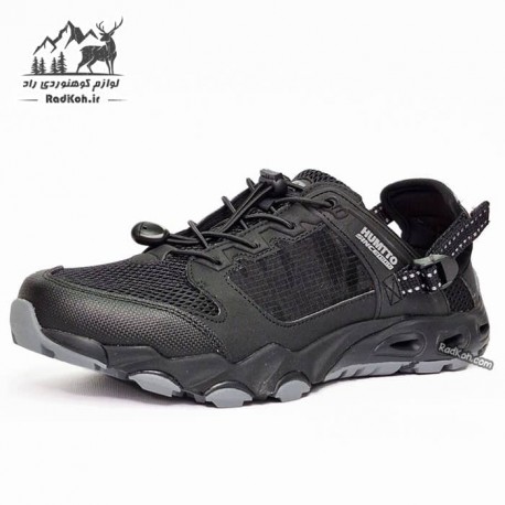 کفش پیاده روی مردانه هامتو مدل 630101A-6 رنگ مشکی