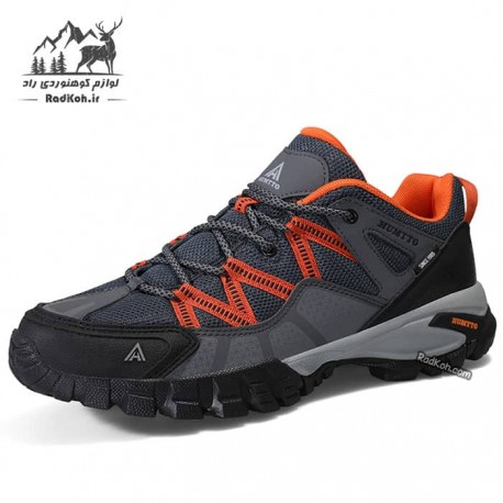 کفش پیاده روی مردانه هامتو مدل 110609A-2 رنگ خاکستری