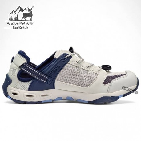 کفش پیاده روی مردانه همتو مدل humtto 630101A-5 رنگ سفید/سرمه ای