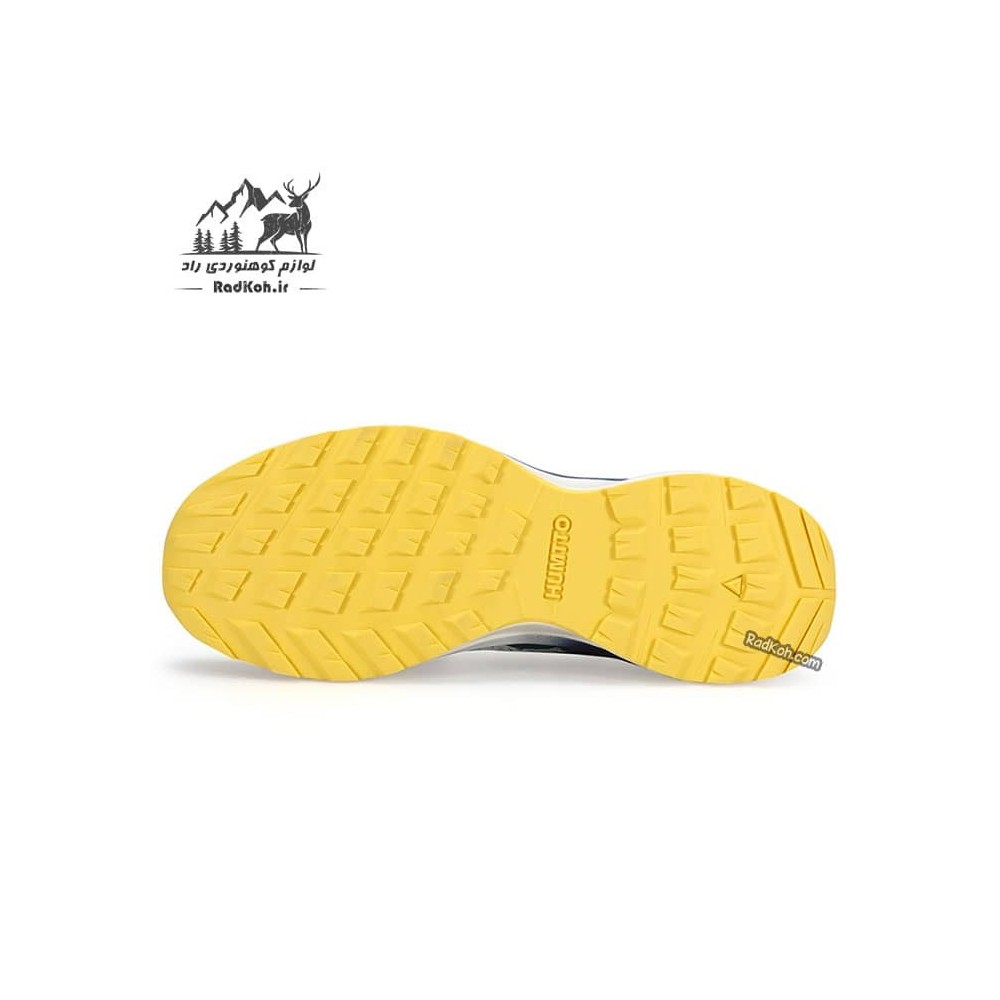 کفش هامتو مردانه مدل 350320A-2 بند دیسکی رنگ طوسی/سرمه ای