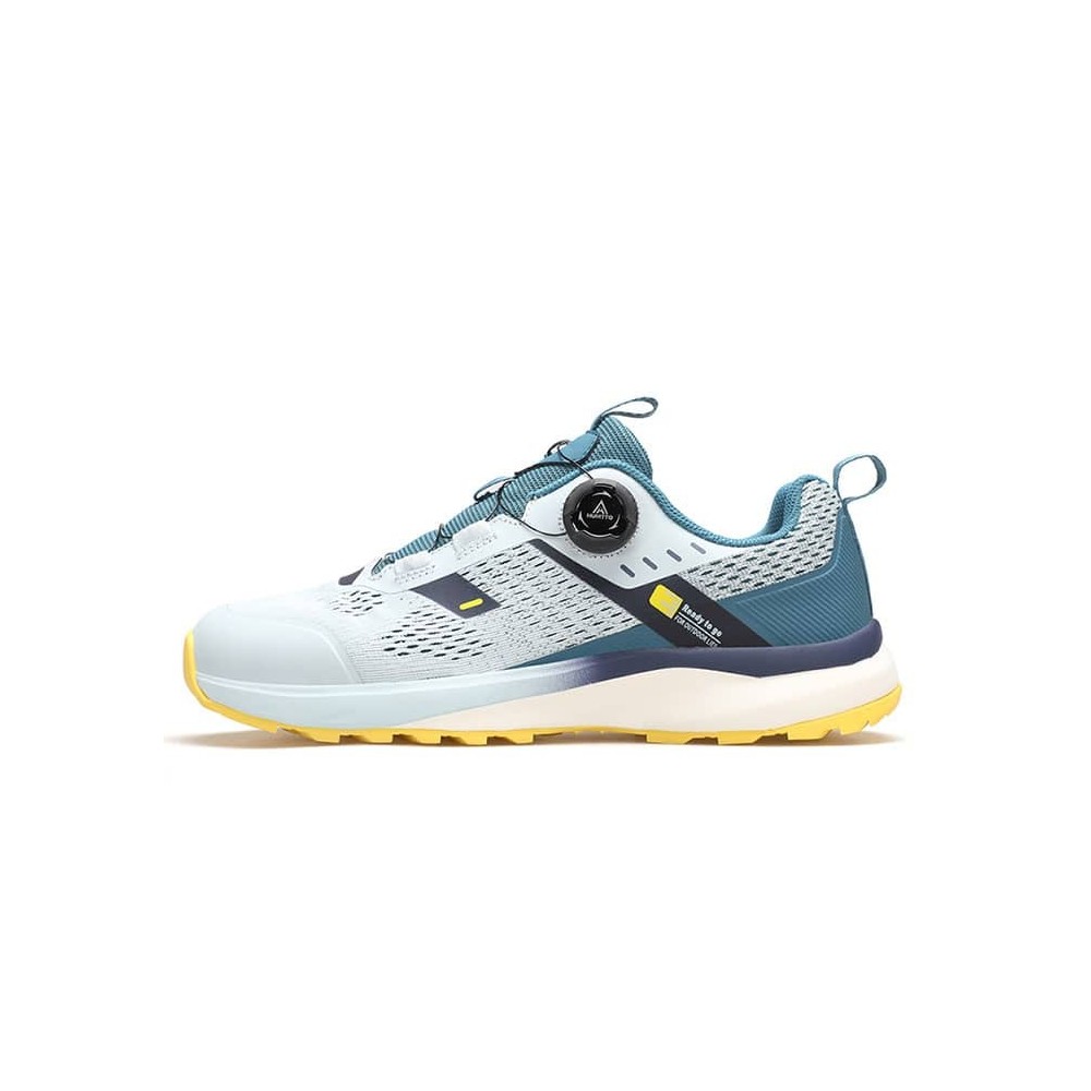 کفش مردانه هامتو مدل 350320A-2 بند دیسکی رنگ طوسی/سرمه ای