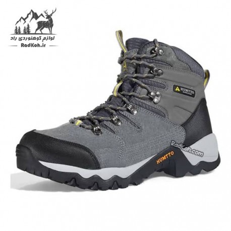 کفش طبیعت گردی مردانه هومتو مدل humtto 210473A-2 رنگ طوسی