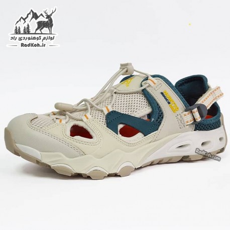 کفش پیاده روی هامتو زنانه مدل 630261B-7 رنگ کرم(بژ)/سبز