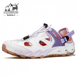 کفش صندل هامتو مدل 630261B-4 رنگ سفید/سوسنی