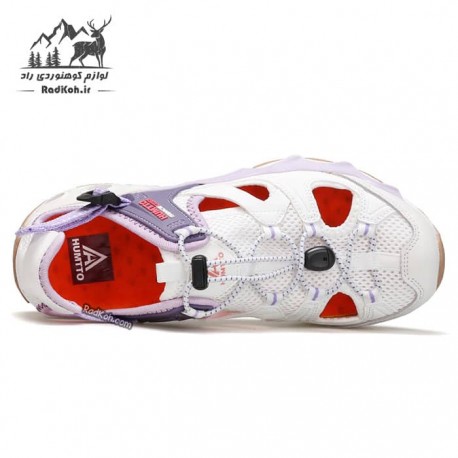 کفش صندل رانینگ زنانه هومتو مدل humtto 630261B-4 رنگ سفید/سوسنی