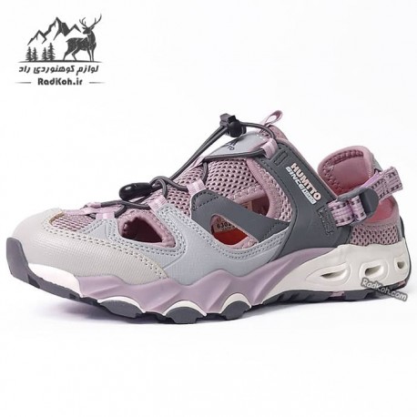 کفش صندل آب نوردی زنانه هامتو مدل 630261B-6 رنگ طوسی/یاسی