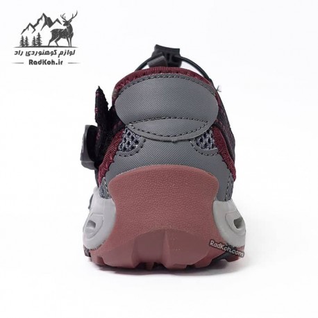 کفش هامتو مدل 630261B-10 رنگ خاکستری/زرشکی