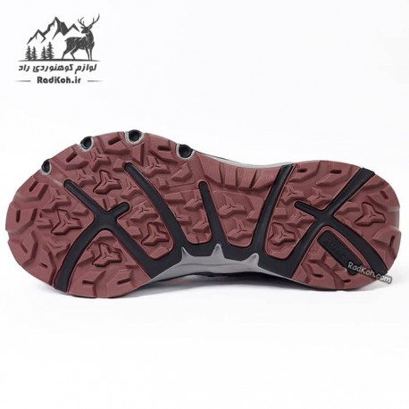 کفش زنانه هامتو مدل 630261B-10 رنگ خاکستری/زرشکی