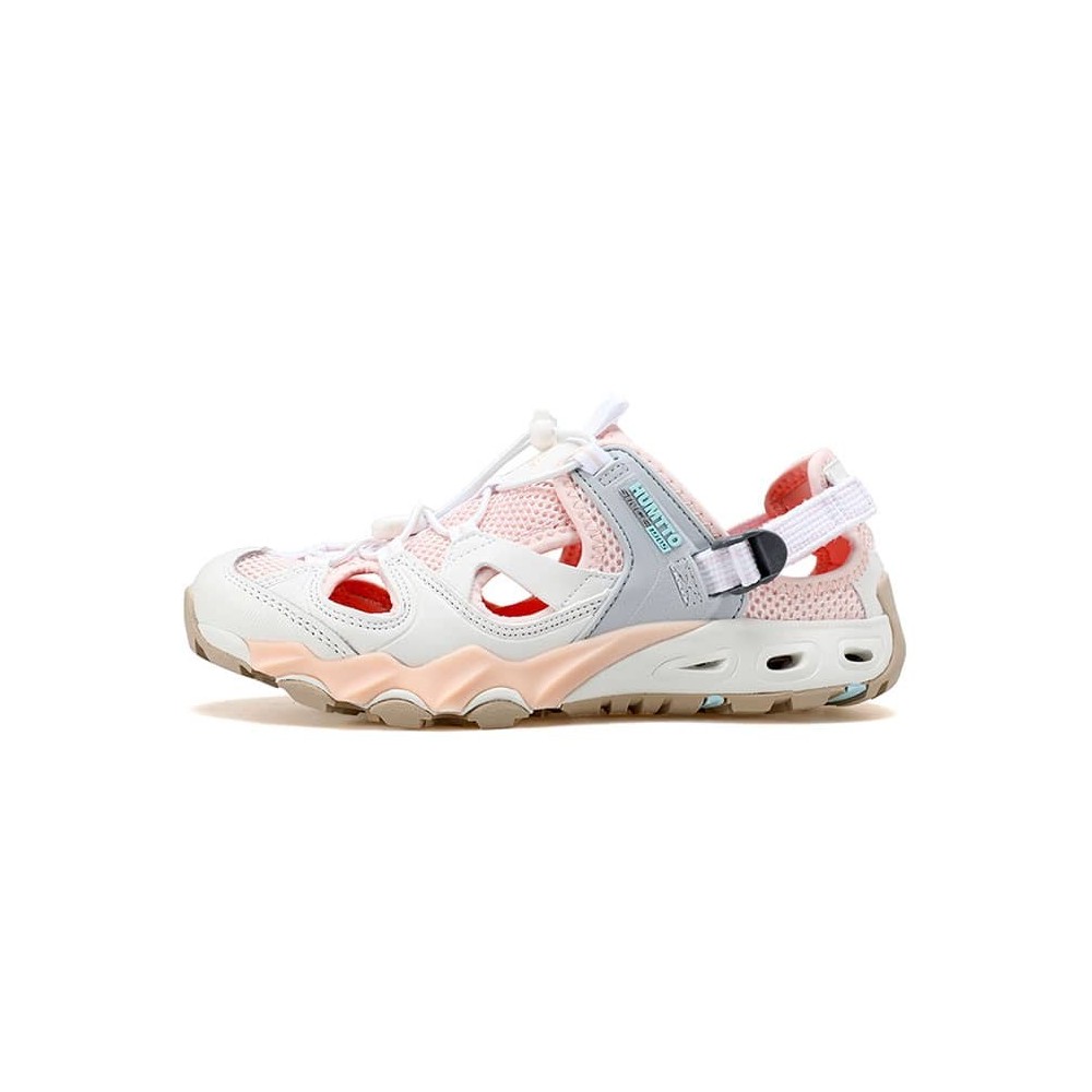 کفش هامتو زنانه مدل 630261B-12 رنگ کرم(بژ)/صورتی