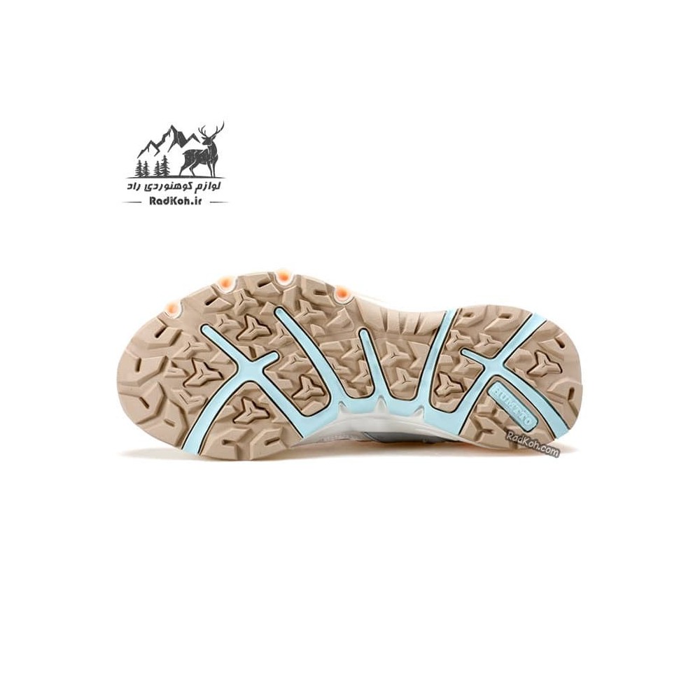 کفش زنانه هامتو مدل 630261B-12 رنگ کرم(بژ)/صورتی