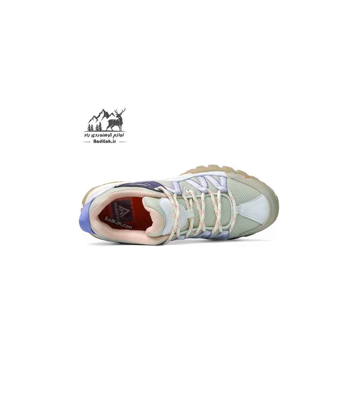 کفش پیاده روی زنانه هومتو مدل 110609B-3 رنگ سفید/سوسنی