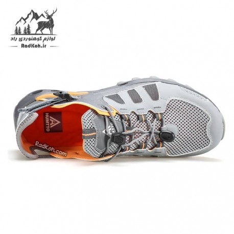 صندل مردانه هومتو مدل 650792A-3 رنگ خاکستری