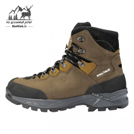 کفش کوهنوردی ساق بلند مردانه snowhawk SIRWAN رنگ قهوه ای
