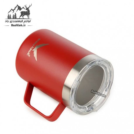 ماگ 350 میلی لیتر اسنوهاک مدل ANGLE کد SN-C6158 رنگ قرمز