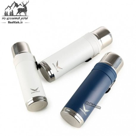 فلاسک 650 میلی لیتر اسنوهاک مدل BAIKAL کد SN-6142 سرمه ای
