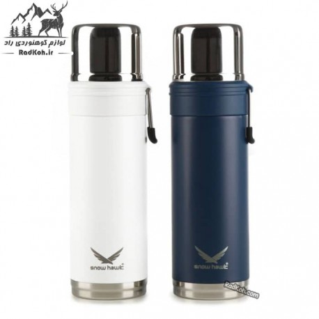 فلاسک 650 میلی لیتر اسنوهاک مدل BAIKAL کد SN-6142 سرمه ای
