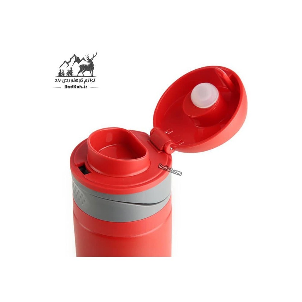 ماگ طبیعت گردی دو جداره 400 میلی لیتری اسنوهاک مدل URAL کد SN-C6156 قرمز