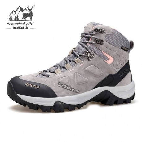 کفش کوهنوردی زنانه هامتو مدل 230510B-4 رنگ طوسی روشن