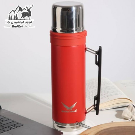 فلاسک طبیعت گردی دو جداره یک لیتری اسنوهاک مدل BAIKAL کد SN-C6141 قرمز
